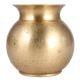 Golden Round Water Storage Pot