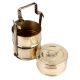 Three-Tier Brass Tiffin Carrier