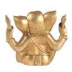 Brass Ganesha Statue Blessing Pose