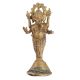 Brass Standing Ganesha Statue Dhokra Art