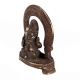 Brass Ganesha Statue On Chowki And Arch