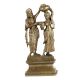 Brass Radha Krishna Romantic Statue