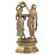 Brass Radha Krishna Romantic Statue