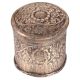 Copper Round Storage Floral Design