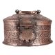 Copper Round Box With Handle