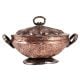 Copper Rice Bowl With Lid And Handles