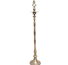 Long kuthuvilakku Brass Oil Lamp