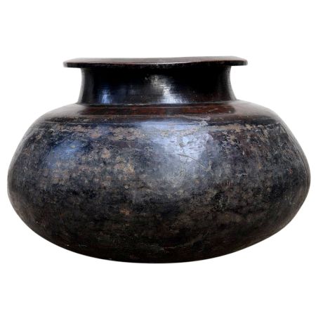 Small Brass Pot from Tamil NaduÂ India