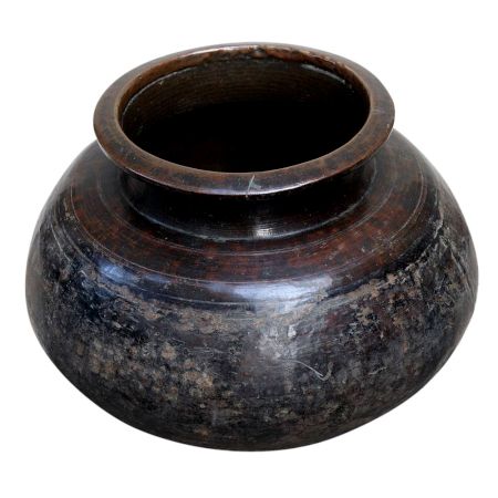 Small Brass Pot from Tamil NaduÂ India