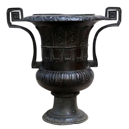 Brass European Art  Garden Flower Pot With Handles