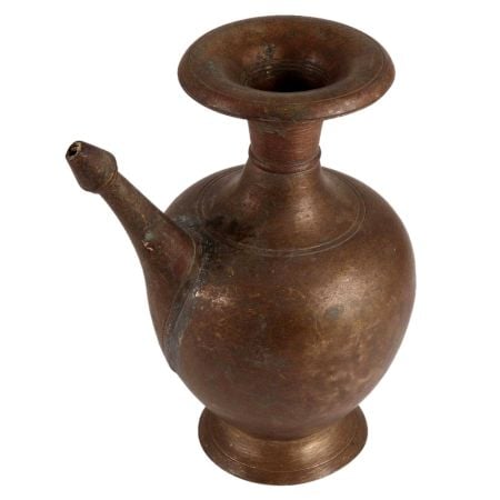 Brass Nepalese Karuwa For Ritual Practices