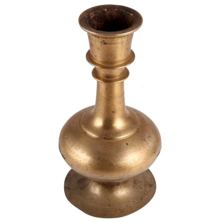 Brass Hookah BaseÂ in Islamic Mughal Style