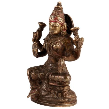 Sitting Statue of Goddess Lakshmi Ji