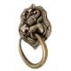 Brass Dragon Face Door Knocker
