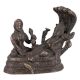 Lord Vishnu And Mata Laxmi Statue On Sheshnag