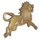Solid brass Lion Statue