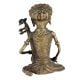 Brass  Tribal Man MusicianÂ Dhokra Art