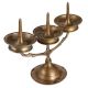 3 Branch Brass Kavara Vilakku Oil Lamp