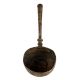 Brass Ladle With A Deep Cup And Black Finish