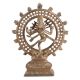 Brass Nataraja Hindu God With Patina Finish