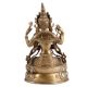 Brass Tibetan Buddhist Deity