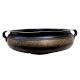 Brass Decorative Urli Platter In Dark Finish