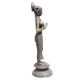 Brass Namaste Lady Statue