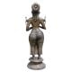 Brass Namaste Lady Statue