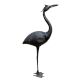 Brass Crane Garden Statue