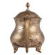 Brass Tea Pot with Mughlai Engraved Flower Design