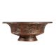 Copper Bowl Leaf Design For Home Decoration