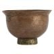 Antique Brass Urn Mortar Pot