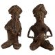 Brass Sitting Pagadi Musicians In Pair
