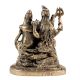 Handmade Golden Brass Shiv Parivar Statue