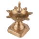 Handmade Golden Brass Oil Lamp 7 Jyot Arti Diya