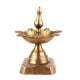 Handmade Golden Brass Oil Lamp 7 Jyot Arti Diya