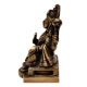 Brass Goddess Lakshmi Blessing Pose Statue