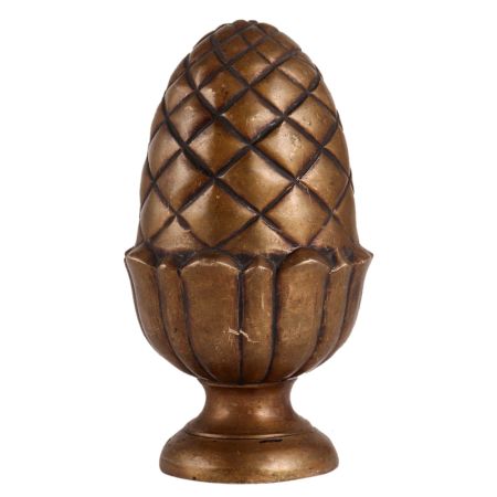 Brass Pine Cone Finial
