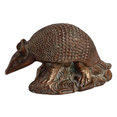 Brass ArmadilloÂ Statue Handmade Art