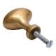 Plain Brass Drawer Knob