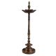 Traditional Samai Oil Lamp In Antique Finish