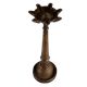 Brass 7 Wick Kuthu Vilakku Oil Lamp In Antique Finish