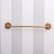 Golden Brass Towel Rail Bathroom Single Towel Bar