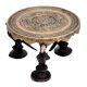 Brass PeacockÂ Chowki Pedestal for Hindu God Statue Seating