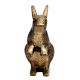 Brass Sitting Bunny Rabbit For Table Decoration