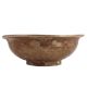 Old Brass Deep Bowl For Decoration