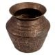 Brass Engraved Lota Kalash for Pooja