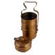 Brass Tiffin Box Carrier with Spoon In Antique Finish
