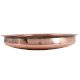 Old Copper Round Pooja Thali Or Plate