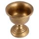 Brass Cup On Stand In Antique Brass Finish